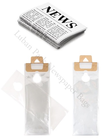 Plastic News Paper Bags LUBAN PACK Magazine Bags Catalog Bags UAE